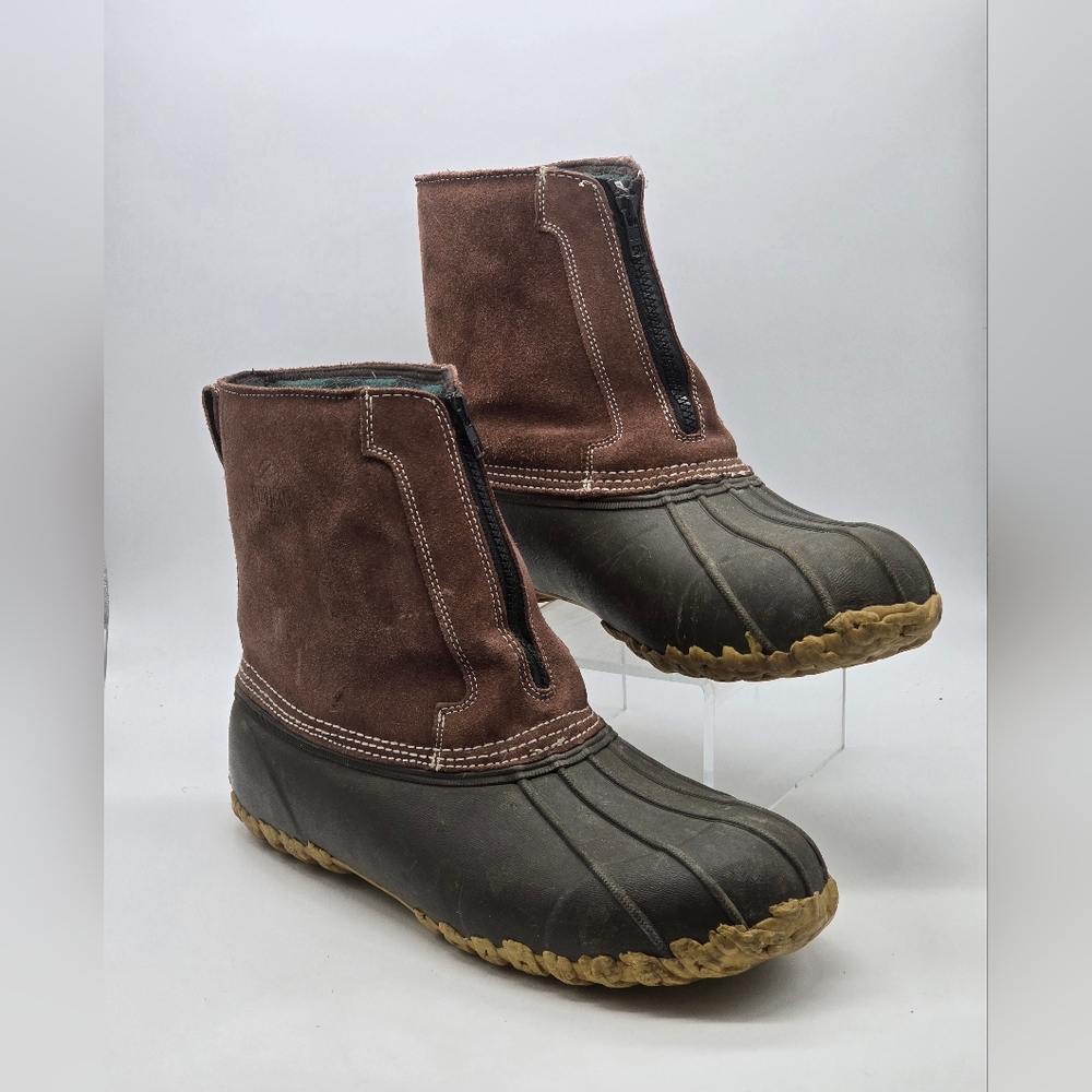 Red Head Thinsulate Duck Boots Suede Leather Upper Mens Size 13